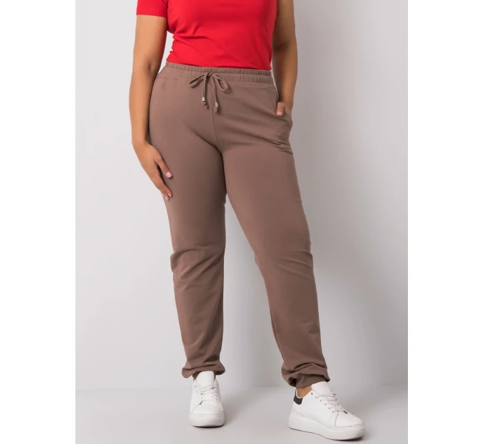 Tepláky RV DR model 17404224 hnědá - FPrice Tepláky RV DR model 17404224 hnědá - FPrice