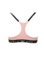 Podprsenka s kosticí růžová model 8071178 - Emporio Armani Podprsenka s kosticí růžová model 8071178 - Emporio Armani