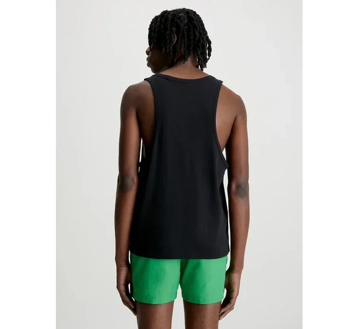 Pánské plážové tílko model 18351636 BEH černá - Calvin Klein Pánské plážové tílko model 18351636 BEH černá - Calvin Klein