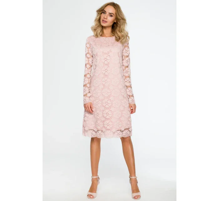 Dámske šaty M406 Pink - Made Of Emotion