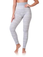 Dámske zimné legíny RELAX & GO CUDDLE LEGGINGS - BELLINDA - sivé