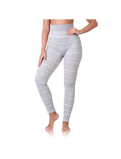 Dámske zimné legíny RELAX & GO CUDDLE LEGGINGS - BELLINDA - sivé