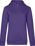 B&C QUEEN Hooded_° Dámska mikina s kapucou 01.W02Q radiant purple