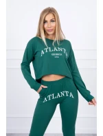 Atlanta tlačená sada zelená