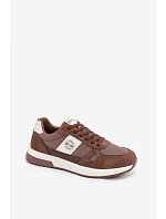 Pánské sportovní tenisky Big Star TT174353 hnědé