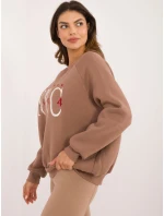 Mikina EM BL 857.88 hnedá