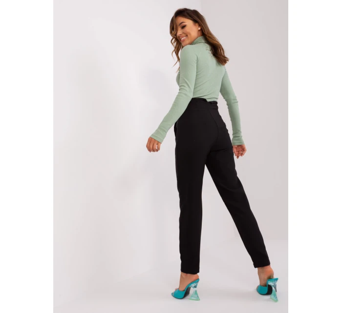 Spodnie TW SP model 18725423 czarny - FPrice Spodnie TW SP model 18725423 czarny - FPrice