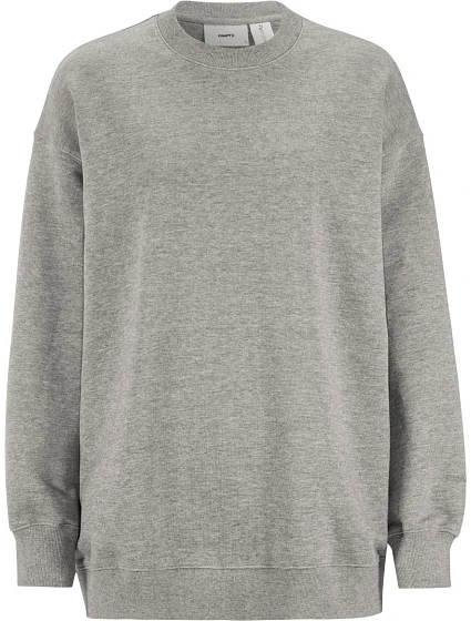 Craft Corporate Frequent Sweatshirt W Dámska ťažká mikina 81.6297 šedá melírovaná Craft Corporate Frequent Sweatshirt W Dámska ťažká mikina 81.6297 šedá melírovaná