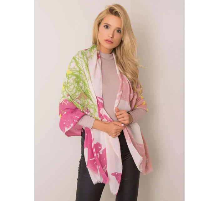 Dámska šatka AT CH K 241444 tmavo ružová