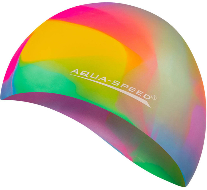AQUA SPEED Plavecká čepice Bunt Multicolour Pattern 54