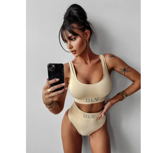 Dámská sada prádla sv. béžová  model 18909731 - Ola Voga