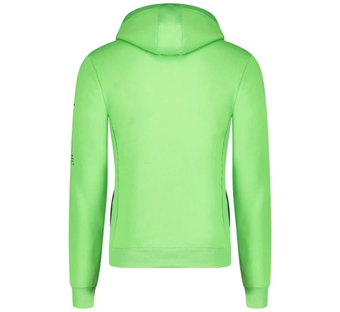 Unisex mikina WW4181H/GN Zelený vzor - Geografické Nórsko