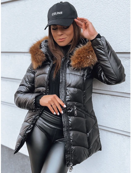 Dámska zimná bunda EMBRACE black FashionStreet TY3996 Dámska zimná bunda EMBRACE black FashionStreet TY3996