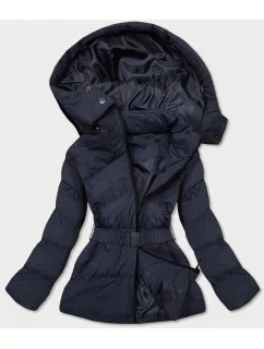 PIKOWANA KURTKA PRZEJŚCIOWA Z GRANATOWA model 21243334 - J.STYLE