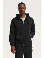 SOL'S Unisex mikina s kapucí z těžké bavlny black model 22424970