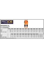 Waistpants Stretch bezpečnostní kalhoty model 22463451 - ProJob Waistpants Stretch bezpečnostní kalhoty model 22463451 - ProJob