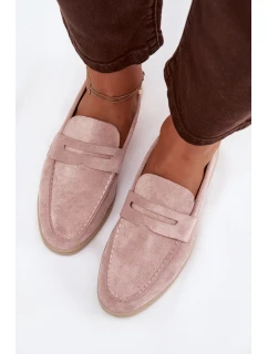 Dámské z eko semiše Špinavě růžová model 21900438 - Boto