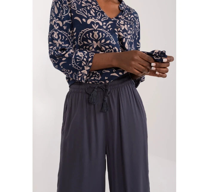 Nohavice D73761M62237E navy blue Nohavice D73761M62237E navy blue