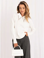 Sweter IR SW ecru model 22400645 - FPrice Sweter IR SW ecru model 22400645 - FPrice