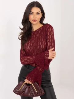 Bluzka IT BZ model 21807968 bordowy - FPrice