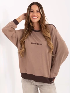 Bluzka RV BZ model 21406653 ciemny bezowy - FPrice