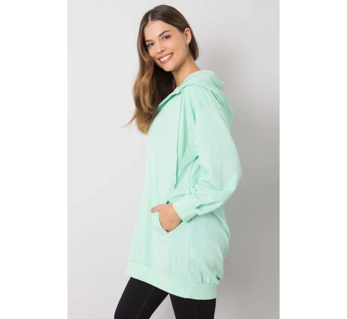 Dámska mikina Model EM-BL-ES-21-528.12X Mint - Ex Moda Dámska mikina Model EM-BL-ES-21-528.12X Mint - Ex Moda