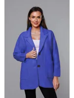 Krátky vlnený prehoz cez oblečenie typu alpaka v nevädzovej farbe (7108-1)