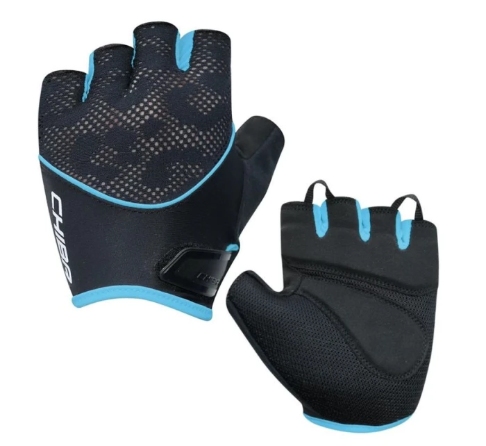 CHIBA Rukavice LADY GEL Black Turquoise M