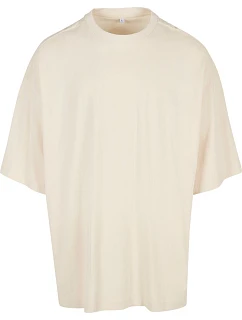 Build your Brand BY 193 Pánske tričko oversize „Huge Tee“ 56.0193 biela piesková