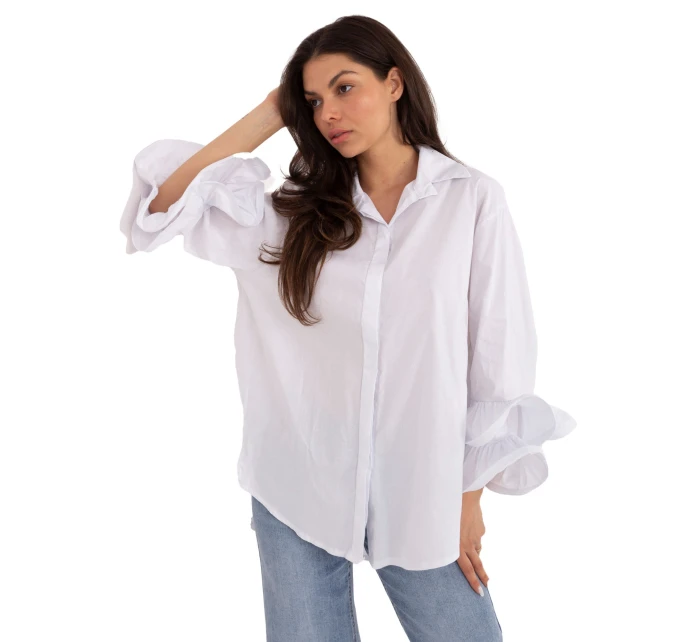 Koszula IT KS model 21776399 biały - FPrice Koszula IT KS model 21776399 biały - FPrice