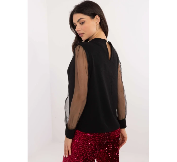 Bluzka MI BZ model 20619240 czarny - FPrice Bluzka MI BZ model 20619240 czarny - FPrice