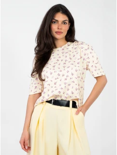 Blúzka MI BZ A2985.97 svetložltá