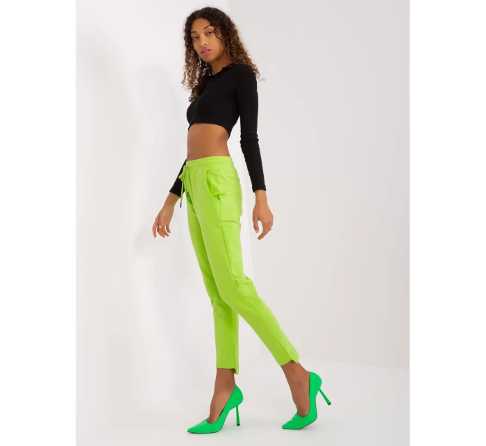 Spodnie dresowe RV DR model 19381339 limonkowy - FPrice