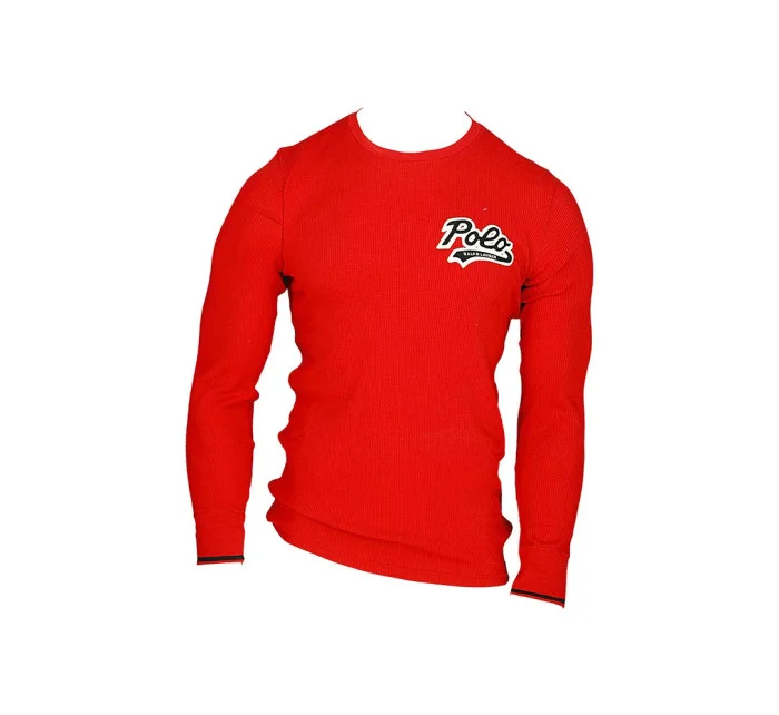 Pánske pyžamové tričko 714754014003 červená - Ralph Lauren