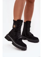 Šnurovanie vyšší model 219837 Krok v štýle