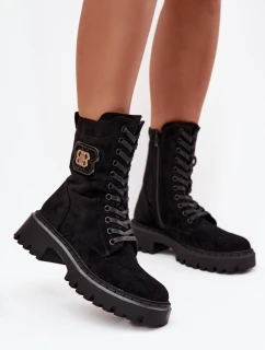 Šnurovanie vyšší model 219837 Krok v štýle