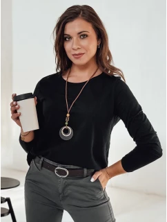 dámská halenka s přívěskem černá Dstreet model 21982005 - FashionStreet