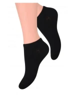 Hladké dámske ponožky Steven art.052