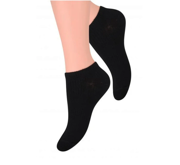 Hladké dámske ponožky Steven art.052