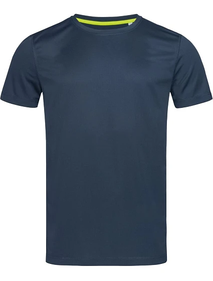 Stedman Active 140 Crew Mesh-T Pánske športové tričko s vzorom „vtáčie oko“ 05.8400 marina blue