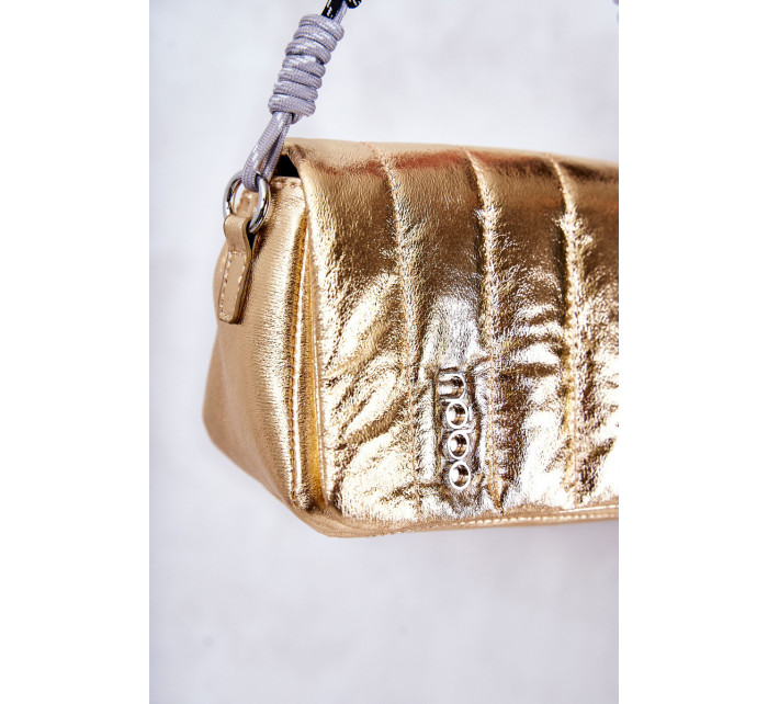 Malá dámska kabelka NOBO M2170-C023 zlatá