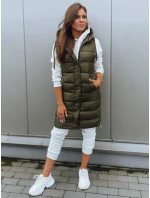 Dámska vesta KERIN tmavo zelená FashionStreet TY2918 Dámska vesta KERIN tmavo zelená FashionStreet TY2918