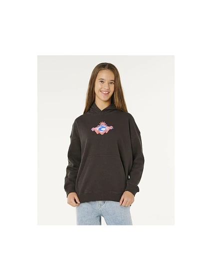 Dívčí mikina RIP CURL Sunshine Squad Hood – Girl, černá