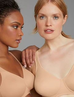 Podprsenka Twin Soft s tvarovanými košíčkami 5493, farba deep sand – RosaFaia