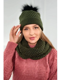 Dámský set model 19002158 khaki - K-Fashion