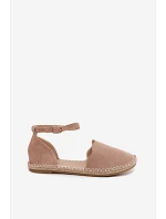 Dámské espadrilky z imitace semiše Vinceza 23-34594 Béžové