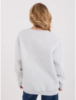 Bluza BL jasny szary model 21801862 - FPrice Bluza BL jasny szary model 21801862 - FPrice