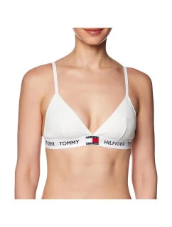 Dámska nevyztužená podprsenka 85 Triangle UW0UW04660-YBL - Tommy Hilfiger
