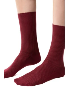 DÁMSKE PONOŽKY PRESSLESS 062 DARK BURGUNDY 38-40