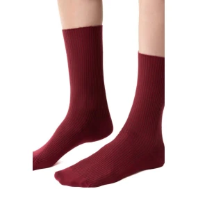 DÁMSKE PONOŽKY PRESSLESS 062 DARK BURGUNDY 38-40